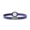 Divoti Badge Sensor Cover Armband Compatible for Freestyle CGM Libre14-Day or 2, Adjustable Trim to Fit, Securely Protect & Quickly Put-on/Take-OffNo More Irritating Adhesive Patches - Carmella Blue view 2