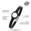 Divoti Badge Sensor Cover Armband Compatible for Freestyle CGM Libre14-Day or 2, Adjustable Trim to Fit, Securely Protect & Quickly Put-on/Take-OffNo More Irritating Adhesive Patches - Carmella Blue view 4