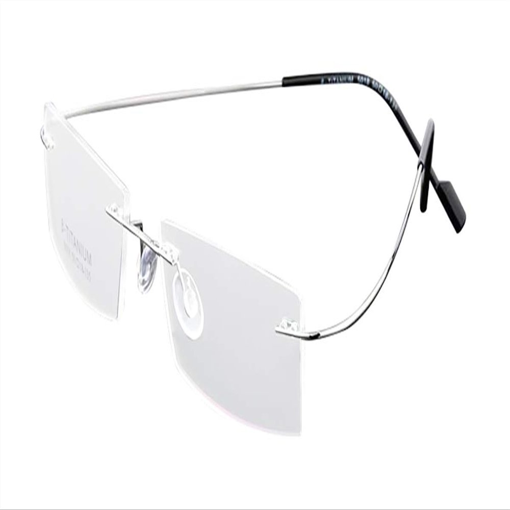 bestsight1936 Lightweight Flexible Rimless Titanium Alloy Reading Glass