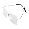 bestsight1936 Lightweight Flexible Rimless Titanium Alloy Reading Glass view 1