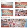 1000Pcs Dental Elastics Orthodontic Rubber Bands Ties Braces 3.5oz Zoo Pack 10bags (Fox 1/4" 3.5oz) view 2