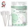 Camiee 48PCS Toothbrush  Disposable Newborn Tongue Cleaner & Gum Cleaning Gauze, Oral Hygiene Care for 0-36 Months Baby (1 Pack) view 1