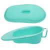 Bedpan with Lid 1Pcs Plastic Healthcare Bed Pan Pan Emergency Device for Handicapped Elderly view 1