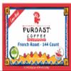 Puroast Low Acid Coffee| French Roast Single Serve Pods | Dark Roast | High Antioxidants & High pH |No Bitter Aftertaste | Reduced Heartburn & GERD Friendly | 144 Count - Compatible with Keurig Brewer view 1