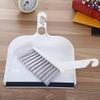 2sets Mini Kitchen Desktop Broom and Dustpan Set Compact Cleaning Tools for Quick Cleanups Bristles for Dust Removal White view 3