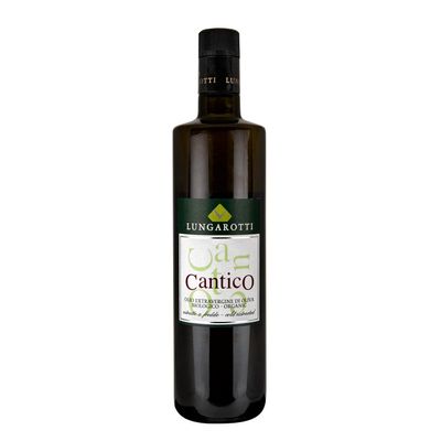 LUNGAROTTIORGANIC Extra Virgin Olive Oil CANTICOinch UMBRIA (750 ml/24 fl oz x 1 Bottles)