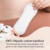 Cora 100% Organic Cotton Topsheet Bladder Liners (100 Extra Long Bladder Liners) view 2