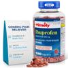 TIME-Cap Labs 1000 Tablets Ibuprofen 200mg Coated - Pain Reliever & Fever Reducer (NSAID) for Adults, Helps with Headache, Back Pain, Muscle Aches, Toothaches, Menstrual Cramps & Minor Arthritis Pain view 1