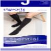 SIGVARIS Mens Essential Cotton 230 Closed Toe Calf-High Socks W/Grip 30-40mmHg view 2