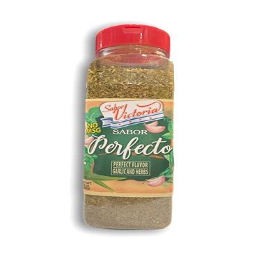 24 OZ SABOR PERFECTO PERFECT FLAVOR GARLIC AND HERBS (MADE IN CHICAGO NO MSG) GLUTEN FREE