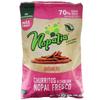 Churritos Habanero 750 gram bag by Nopalia made with fresh organic nopal (cactus), without preservatives, now spicy with this new Habanero flavor. Nopalia combine the benefits of fresh organic cactus and corn to create a delicious product, the snack view 1