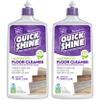Quick Shine Hardwood Floor Cleaner 27oz, 2Pk| Use in Spray & Vac Mops| Removes Dirt & Scuff Marks| Ready-to-Use, Streak Free, No Rinse| Safer Choice Cleaner| Perfect for Gentle and Effective Cleaning view 1