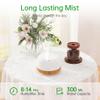 ASAKUKI Essential Oil Diffuser, 300ml Ultrasonic Aromatherapy Oil Humidifier with 7 Colors LED Lights, 2 Mist Mode for Home Valentine's Gift (Wood Grain) view 2