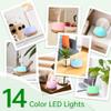 ASAKUKI Essential Oil Diffuser, 300ml Ultrasonic Aromatherapy Oil Humidifier with 7 Colors LED Lights, 2 Mist Mode for Home Valentine's Gift (Wood Grain) view 3