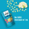 Cauliflower chips Keto bites low carb cauliflower thins (Sea Salt 4) healthy vegetable chips & crisps gluten free cauliflower bites snacks, ketogenic diet friendly, mediterranean, vegan, paleo view 2