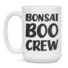Bonsai BOO CREW HALLOWEEN MUG, Bonsai LOVER, 15-Ounce White view 1