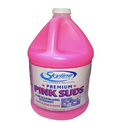 Geemy Premium Hand Dishwashing Pink Suds Detergent 1 Gallon Made in USA