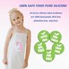 Sensory Chew Necklaces for Girls, 6 Pack Autism Teething Necklace Chew Toys Sensory for Kids with ADHD or Special Need, Silicone Chewable Necklaces Reduces Chewing Fidgeting for Children Adults Chewer view 2