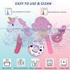 Sensory Chew Necklaces for Girls, 6 Pack Autism Teething Necklace Chew Toys Sensory for Kids with ADHD or Special Need, Silicone Chewable Necklaces Reduces Chewing Fidgeting for Children Adults Chewer view 4