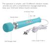 AEVEONE Wired Powerful Handheld Electric Massager with Strong 10 Modes Personal Back Massage for Sports Recovery, Muscle Aches, Relaxing Body (Light Blue) view 4