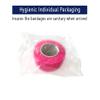 [12 Pack-1" x5Yards] MINGYUE Self Adhesive Bandage Wrap,Athletic Tape,Sports Tape,Wrist and Ankle Wrap Tape,Cohesive Bandage for Vet Tape(Pink) view 2