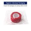 [12 Pack-1" x5Yards] MINGYUE Self Adhesive Bandage Wrap,Athletic Tape,Sports Tape,Wrist and Ankle Wrap Tape,Cohesive Bandage for Vet Tape(Red) view 2