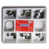 100Pcs Dental 35m Sectional Contoured Metal Matrices 2 Rings to Fill Tooth view 1
