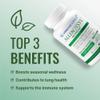 Approved Science Allergysyl - Lower Intensity of Seasonal Allergies, Boost Immunity, Rich in Antioxidants - Vegan Friendly - 360 Capsules - Made in USA view 2