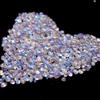 HXSCOO 50g/Bag Amazing Aura Rainbow Quartz Artificial Crystal Healing medaion Gemstone Reiki Tumble Gravel for Decoration (Size : 50g) view 1
