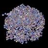 HXSCOO 50g/Bag Amazing Aura Rainbow Quartz Artificial Crystal Healing medaion Gemstone Reiki Tumble Gravel for Decoration (Size : 50g) view 2