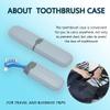 Denture Cup Kit, 2 Denture Case with 2 Denture Toothbrush & 2 Portable Toothbrush Box, Denture Cups for Soaking Dentures, Denture Cleaning Kit for Travel view 4