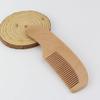 Beaupretty 1set Handle Wool Brush and Comb Kit for Bathing Care Gentle Shampoo Brush for Newborns Promotes Scalp Massage and Blood Circulation Wood Comb view 4