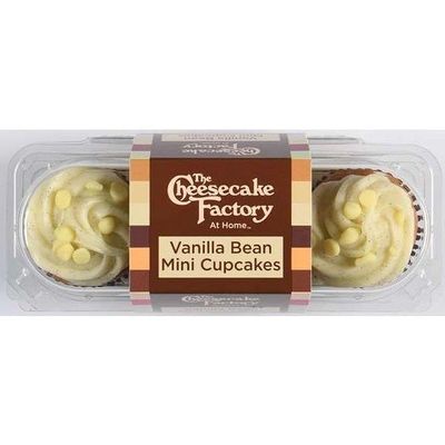 Cheesecake Factory At Home Vanilla Bean Mini Cupcake - 3 per pack - 12 packs per case.