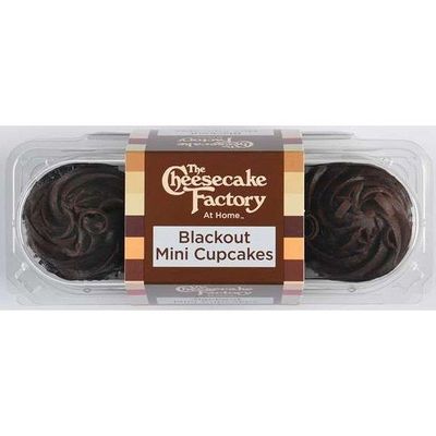 Cheesecake Factory At Home Blackout Mini Cupcake - 3 per pack - 12 packs per case.