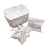 homeemoh 20 Pcs Mini Pillow Candy Boxes, Small Kraft Paper Boxes Wedding Favor Boxes Gift Boxes for Wedding Birthday Party Festival,04 view 1