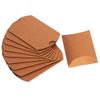 homeemoh 100 Pcs Mini Pillow Candy Boxes, Small Kraft Paper Boxes Wedding Favor Boxes Gift Boxes for Wedding Birthday Party Festival,03 view 1