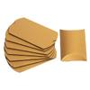 homeemoh 20 Pcs Mini Pillow Candy Boxes, Small Kraft Paper Boxes Wedding Favor Boxes Gift Boxes for Wedding Birthday Party Festival,07 view 1