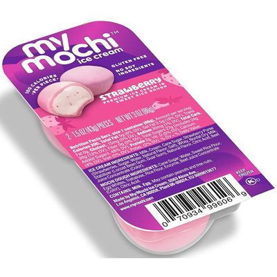 My Mochi Strawberry Ice Cream, 3 Ounce - 12 per case.