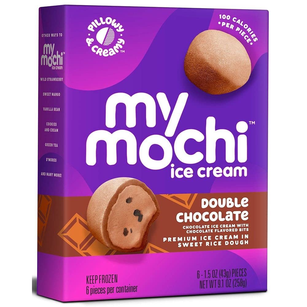 My Mochi Double Chocolate Ice Cream, 9.1 Ounce - 12 per case.