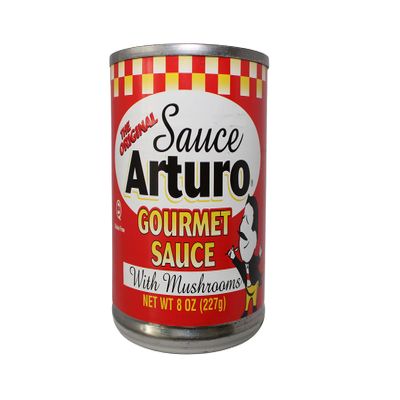 Arturo Gourmet Sauce with Mushrooms - (Pack of 24) (8 oz) - Tomato Sauce Enhancer - Spaghetti Sauce Enhancer - Marinara Sauce Fresh Base - Italian Sauces - Sauce Tomato - Pasta Sauces - Gluten Free Marinara  Kosher