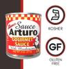 Arturo Gourmet Sauce with Mushrooms - (Pack of 24) (8 oz) - Tomato Sauce Enhancer - Spaghetti Sauce Enhancer - Marinara Sauce Fresh Base - Italian Sauces - Sauce Tomato - Pasta Sauces - Gluten Free Marinara  Kosher view 2