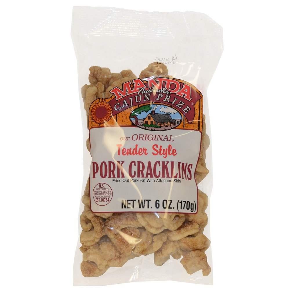 Manda Mild Pork Cracklins (12 Pack)