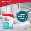 Leader Sheer Adhesive Bandages, Packs ofBlends with Skin, Helps Prevent Infection, Long Lasting, Comfortable Protection for First Aid and Wound Care, Compare to Band-Aid, Assorted Sizes, 80 ct. view 2