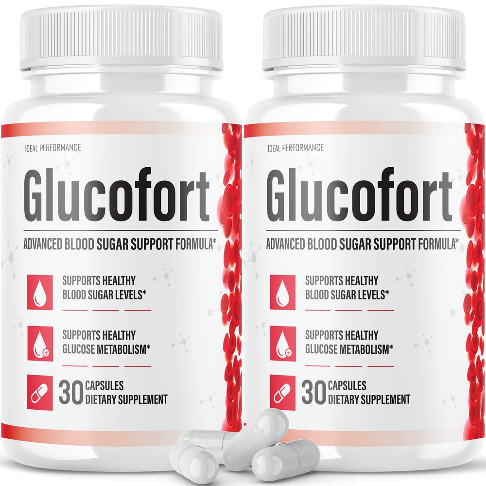 IDEAL PERFORMANCE (Official) Glucofort Supplement Support Formula Support (2 Pack)