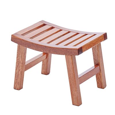 WL-ZZZ Wood Waterproof Shower/Bath Stools Shower Seat Bench | Elderly/Disabled Bathroom 2 Tiers Stool for Shower Anti-Slip Multi Purpose Step Stool Spa Bathing Chair (Size : 37.525.527.5 cm)