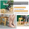 WL-ZZZ Square Shower Seat,Bench Wooden Bath Stool for Indoor or Outdoor Waterproof Bathroom Stool for Elderly | Non-Slip Spa Bathing Chair Change Shoes Stool (Size : 4227.533.5 cm) view 4