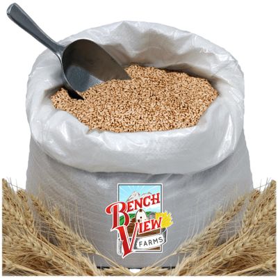 Organic Soft White Wheat Berries - 24lbs