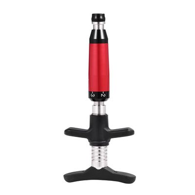 Chiropractic Tool?6 Levels Manual Chiropractic Adjustment Correction Tool, Spine Correction Machine with Four Repaceable Massage Heads(single)