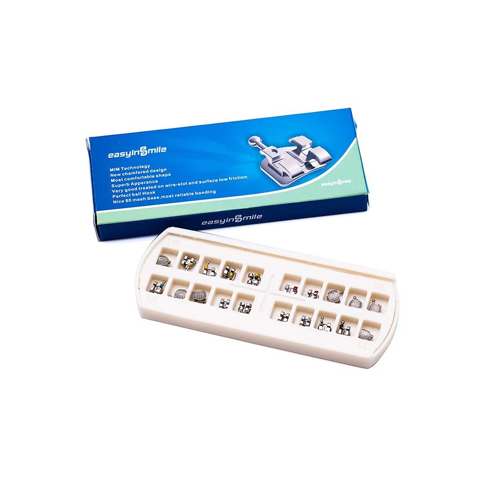 20PCS/Pack Dental Orthodontic Metal MINI Bracket Braces (1Pack ROTH-022.3)