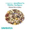 DAVIDsTEA Organic Mother's Little Helper Tea Bags, Premium Relaxing Sleep Tea with Valerian Root and Chamomile, 75 Tea Sachets Total view 3